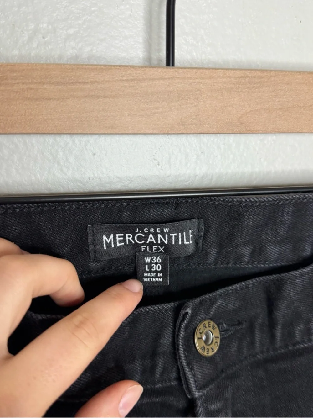 J. Crew Slim-fit flex jean in shadow wash 36x30
